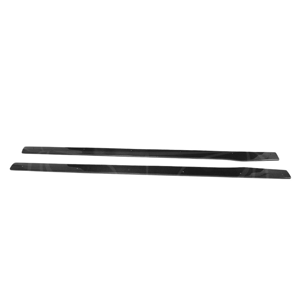 MERCEDES W205 C63 & C63S COUPE 2DR & SALOON 4DR CARBON SIDE SKIRTS - V1