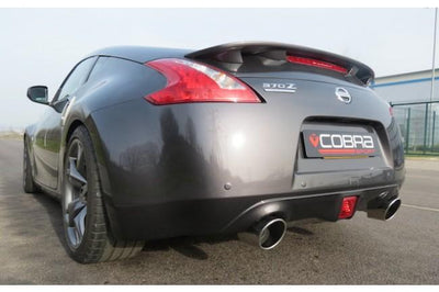 Cobra Exhausts - Nissan 370Z Cat Back Performance Exhaust (Y-Pipe, Centre and Rear Sections)