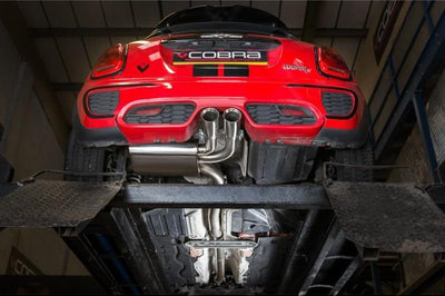 Cobra Exhausts - Mini (Mk3) Cooper S / JCW (F56 LCI) Facelift 3" Cat Back Performance Exhaust
