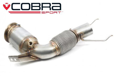 Cobra Exhausts - Mini GP3 (Mk3) JCW (F56) Sports Cat / De-Cat Downpipe Performance Exhaust