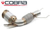 Cobra Exhausts - Mini (Mk3) JCW (F56) Sports Cat / De-Cat Downpipe Performance Exhaust