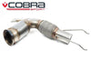 Cobra Exhausts - Mini (Mk3) JCW (F56) Sports Cat / De-Cat Downpipe Performance Exhaust