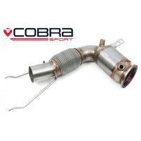 Cobra Exhausts - Mini (Mk3) Cooper S (F56 LCI) Facelift Sports Cat / De-Cat Downpipe Performance Exhaust