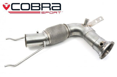 Cobra Exhausts - Mini (Mk3) Cooper S (F56) Sports Cat / De-Cat Downpipe Performance Exhaust