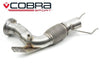 Cobra Exhausts - Mini (Mk3) JCW (F56 LCI) Facelift Sports Cat / De-Cat Downpipe Performance Exhaust