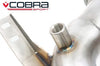 Cobra Exhausts - Mini (Mk3) JCW (F56 LCI) Facelift Sports Cat / De-Cat Downpipe Performance Exhaust