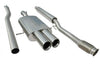 Cobra Exhausts - Mini (Mk2) Cooper S / JCW (R58) Coupe Cat Back Performance Exhaust
