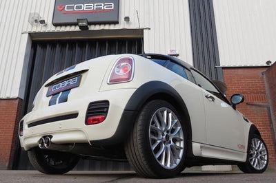Cobra Exhausts - Mini (Mk2) Cooper S / JCW (R58) Coupe Cat Back Performance Exhaust