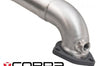 Cobra Exhausts - Mini (Mk2) Cooper S / JCW (R56/R57) Front Pipe Sports Cat / De-Cat Performance Exhaust