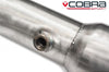 Cobra Exhausts - Mitsubishi Evolution X (10) Front Sport Cat / De-Cat Performance Exhaust Section