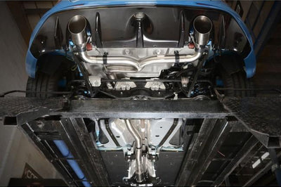 Cobra Exhausts - Ford Focus RS (MK3) Venom Box Delete Race Cat Back Performance Exhaust