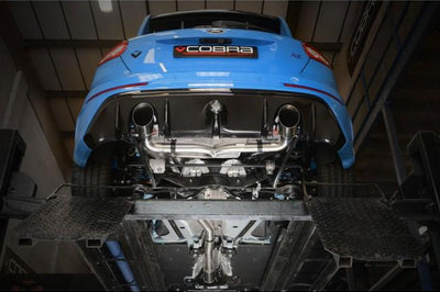 Cobra Exhausts - Ford Focus RS (MK3) Venom Box Delete Race Cat Back Performance Exhaust