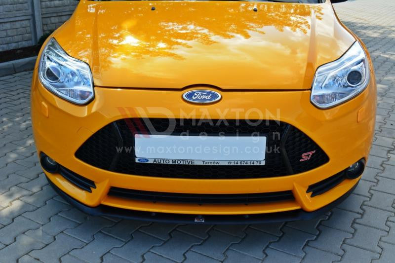 Maxton Design - FRONT SPLITTER FORD FOCUS MK3 ST (CUPRA) PREFACE MODEL