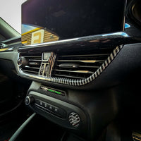Carbon Fibre Look Air Vent Trim for MK4 / MK4.5 Focus - Sync 4 Models Only | CEUK