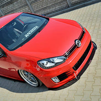 Maxton Design - Front Racing Splitter VW GOLF MK6 GTI 35TH