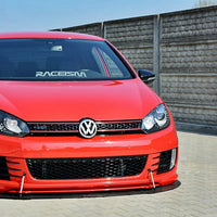 Maxton Design - Front Racing Splitter VW GOLF MK6 GTI 35TH