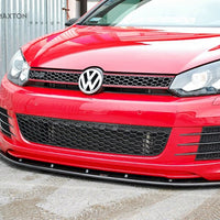 Maxton Design - Front Splitter VER.2 VW GOLF MK6 GTI 35TH