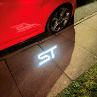 Ford Fiesta MK7 / MK7.5 - ST Logo Projector Puddle Light Replacement Units (Multiple Colours) 2013-2017