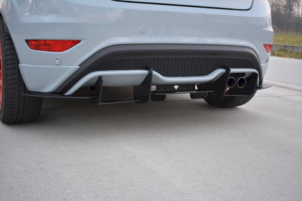 Maxton Design - REAR DIFFUSER FORD FIESTA MK7 ST FACELIFT (2013-2017 ...