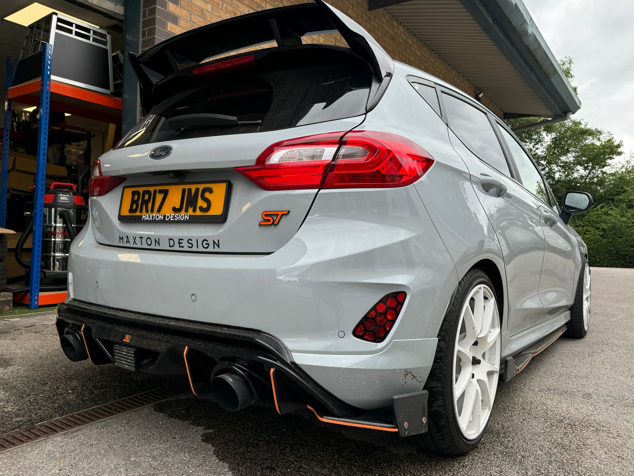 CEUK Rear Bumper Fog/Reflector Guards - MK8 & MK8.5 Fiesta (All Models ...