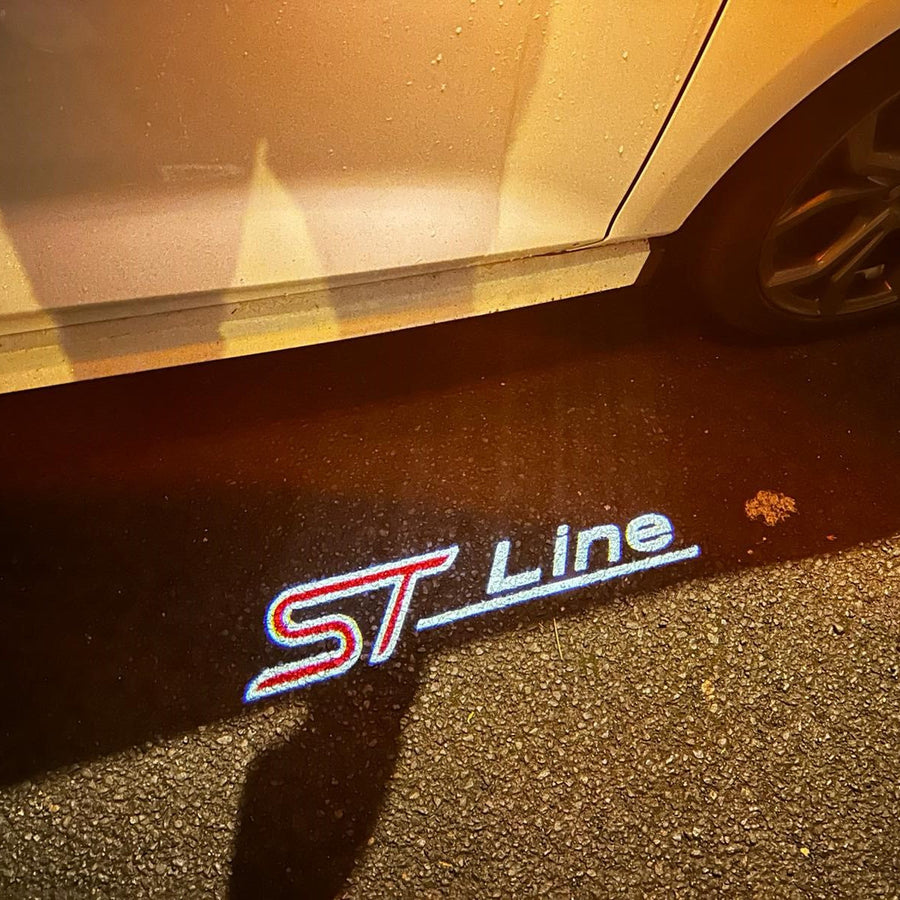 Ford Fiesta MK8 / MK8.5 - ST-Line Logo Projector Puddle Light Replacement Units (2017-2024)