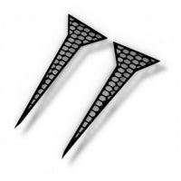 Ford Fiesta MK8 & 8.5 (All Models) Rear Window Side Cover (Hex Design)