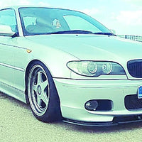 BMW E46 M - SPORT Front Splitter ABS Plastic Gloss Black