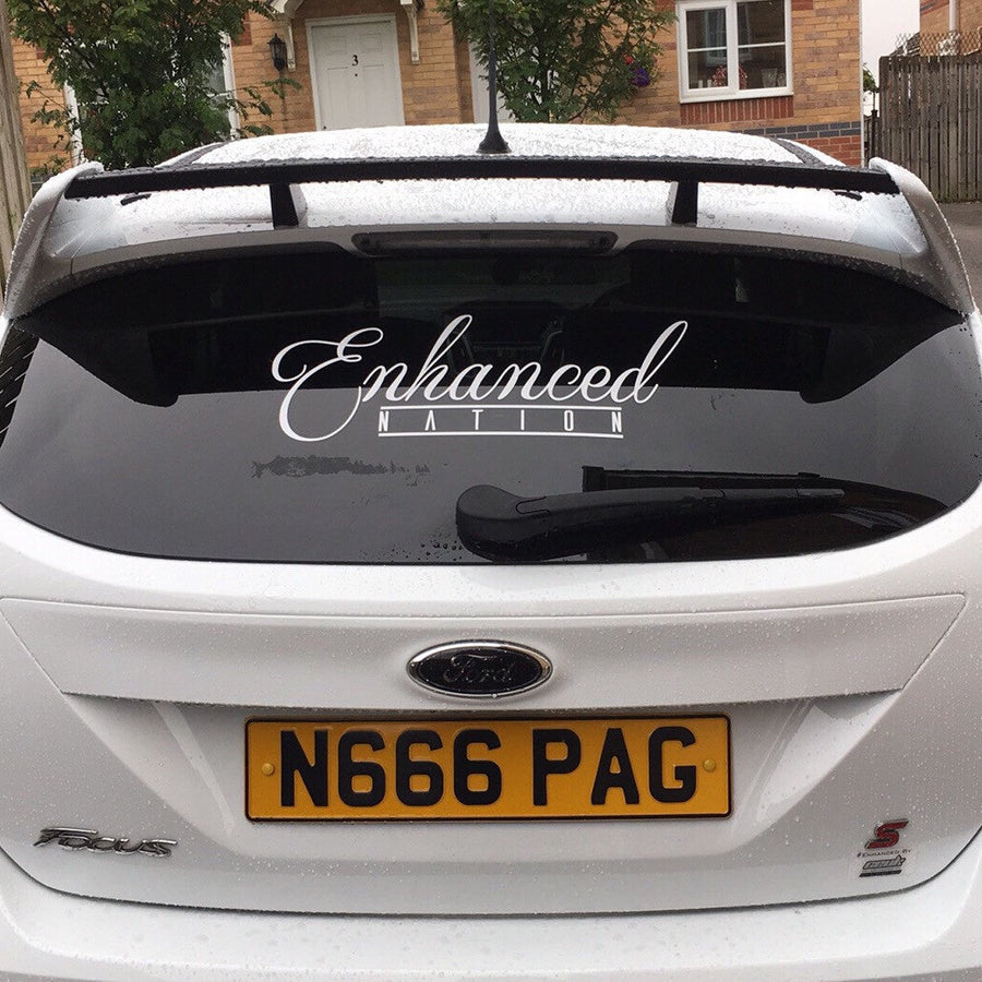 Enhanced Nation Official Car Sticker | CEUK Club