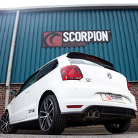 Scorpion Exhausts - MK5 Polo 6C GTi Cat Back Exhaust - None Resonated (MULTIPLE OPTIONS)