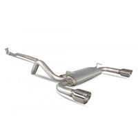 Fiat 500/595/695 Abarth (IHI & Garrett Turbo) Scorpion Exhausts Cat Back None Resonated