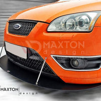 Maxton Design - FRONT RACING SPLITTER FORD FOCUS II ST PREFACE MODEL
