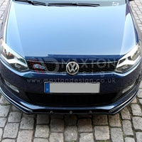 Maxton Design - FRONT SPLITTER VW POLO MK5 STANDARD (2009-2014)