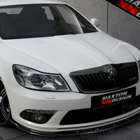 Maxton Design - FRONT SPLITTER V.1 SKODA OCTAVIA MK2 VRS FACELIFT (2008-2013)