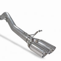 Scorpion Exhausts - Predator Back Box delete for existing 3 Inch Cat Back (MK7 Fiesta ST180/200)