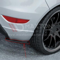 Maxton Design - REAR SIDE SPLITTERS FORD FIESTA MK7 ST / STLINE / ZETEC S