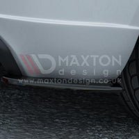Maxton Design - REAR SIDE SPLITTERS FORD FIESTA MK7 ST / STLINE / ZETEC S