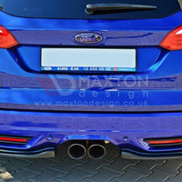Maxton Design - REAR SIDE SPLITTERS FORD FOCUS MK3 ST ESTATE