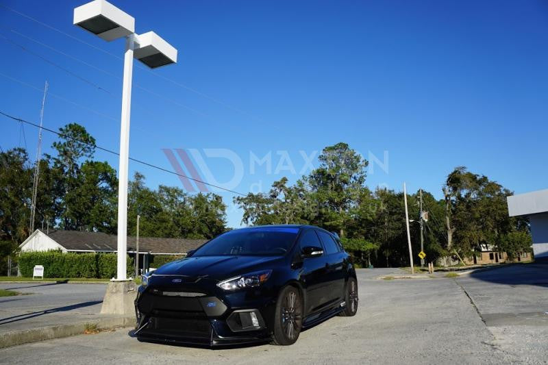 Maxton Design - FRONT RACING SPLITTER FORD FOCUS MK3 RS