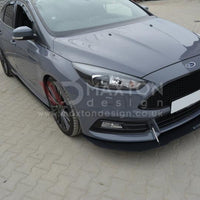 Maxton Design - FRONT RACING SPLITTER FOCUS ST MK3 FACELIFT