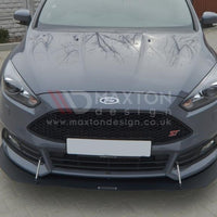 Maxton Design - FRONT RACING SPLITTER FOCUS ST MK3 FACELIFT