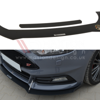 Maxton Design - FRONT RACING SPLITTER V.2 FORD FOCUS 3 ST (FACELIFT)
