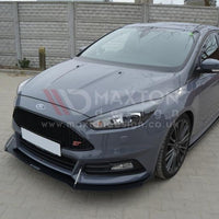 Maxton Design - FRONT RACING SPLITTER V.2 FORD FOCUS 3 ST (FACELIFT)