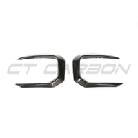RANGE ROVER L460 2022+ CARBON FIBRE FRONT BUMPER TRIM - CT DESIGN