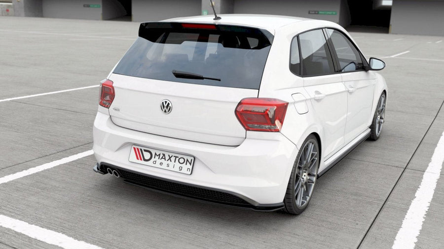 Maxton Design - Rear Side Splitters V.2 Volkswagen Polo GTI / R-Line Mk6 (2017-2021)