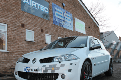 AIRTEC 95MM CORE INTERCOOLER UPGRADE WITH AIR-RAM SCOOP FOR MEGANE 2 225 AND R26