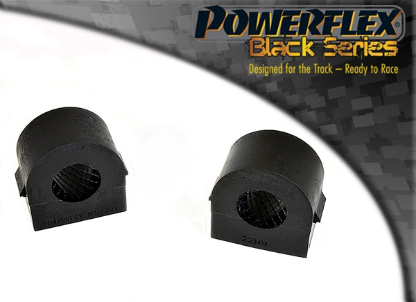 POWERFLEX BLACK SERIES - ASTRA MK5 - ASTRA H (2004 - 2010) FRONT ANTI ROLL BAR MOUNTING BUSH 22MM (2 PIECE)