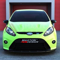 Maxton Design - FRONT SPLITTER FORD FIESTA MK7 (FOR RS LOOK BUMPER)