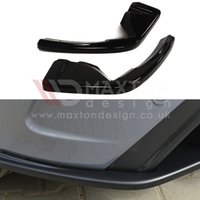 Maxton Design - REAR SIDE SPLITTERS FORD FOCUS MK3 RS
