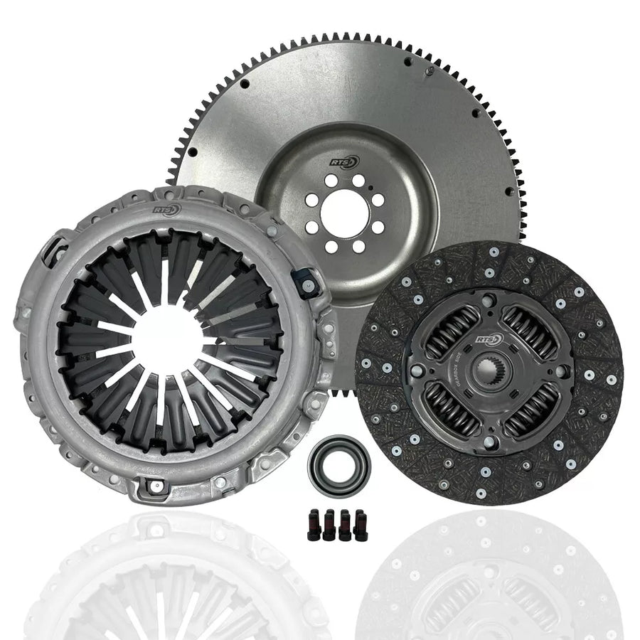 WhiteBox Performance 2005-2010 Nissan Navara D40 & Pathfinder R51 Organic Clutch And Solid Flywheel