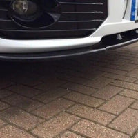VW T5 Sportline FL Front Splitter ABS Plastic Gloss Black